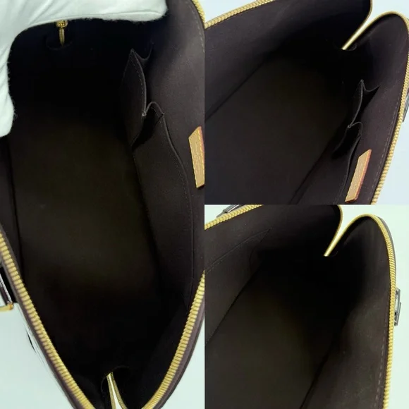 Authentic NEW Louis Vuitton Dark purple Vernis Alma GM - Picture 16 of 17